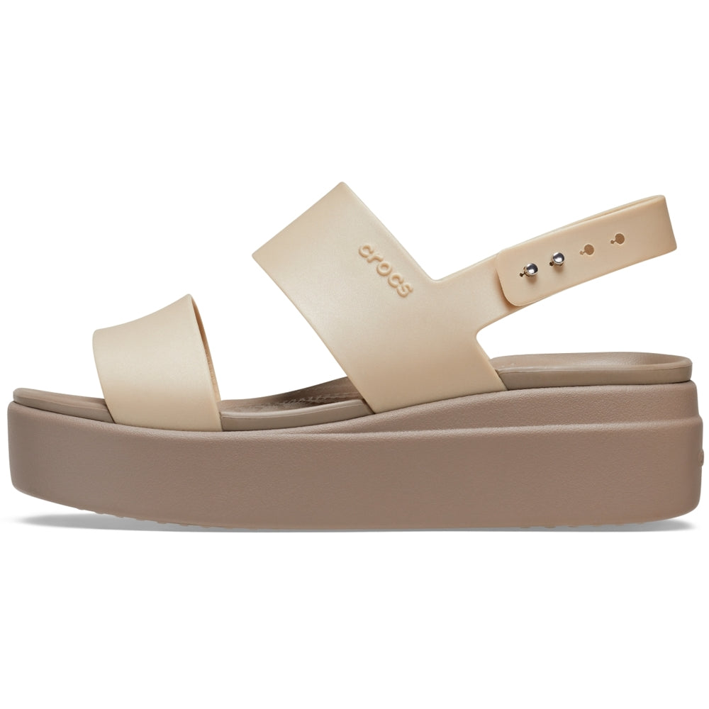 Mujer | Crocs Brooklyn Metallic Low Wedge