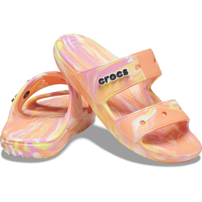 Mujer | Classic Crocs Marbled Sandal