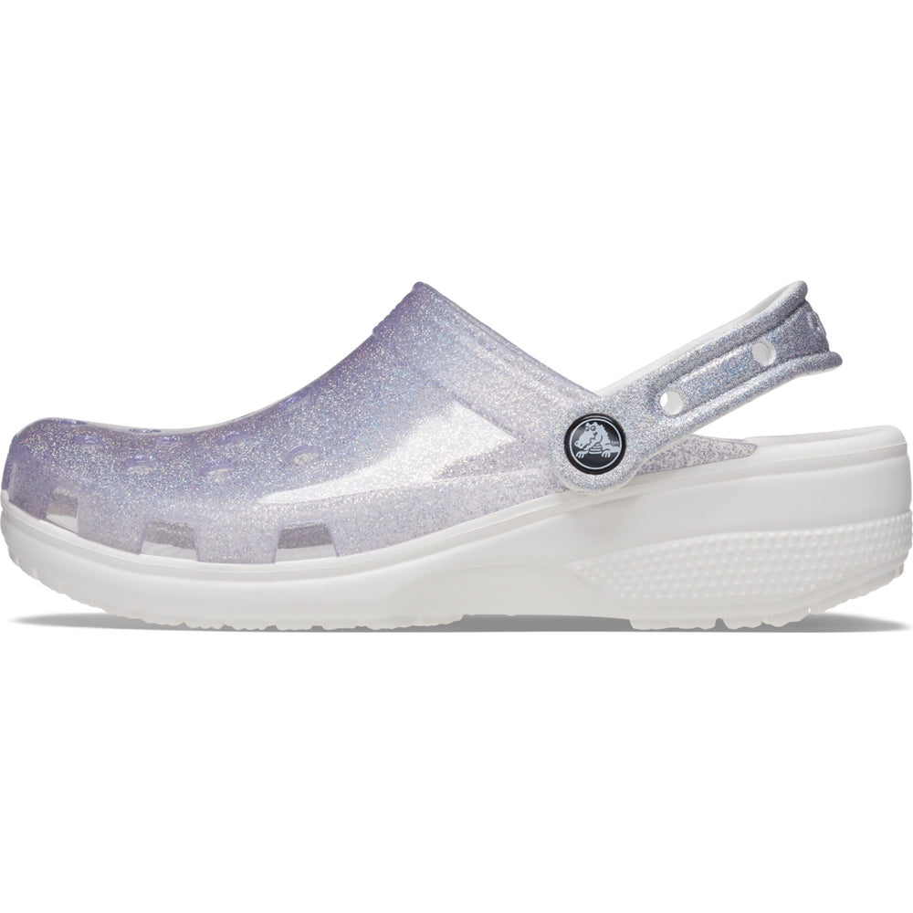 Mujer | Classic Translucent Glitter Clog