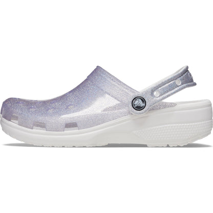 Mujer | Classic Translucent Glitter Clog