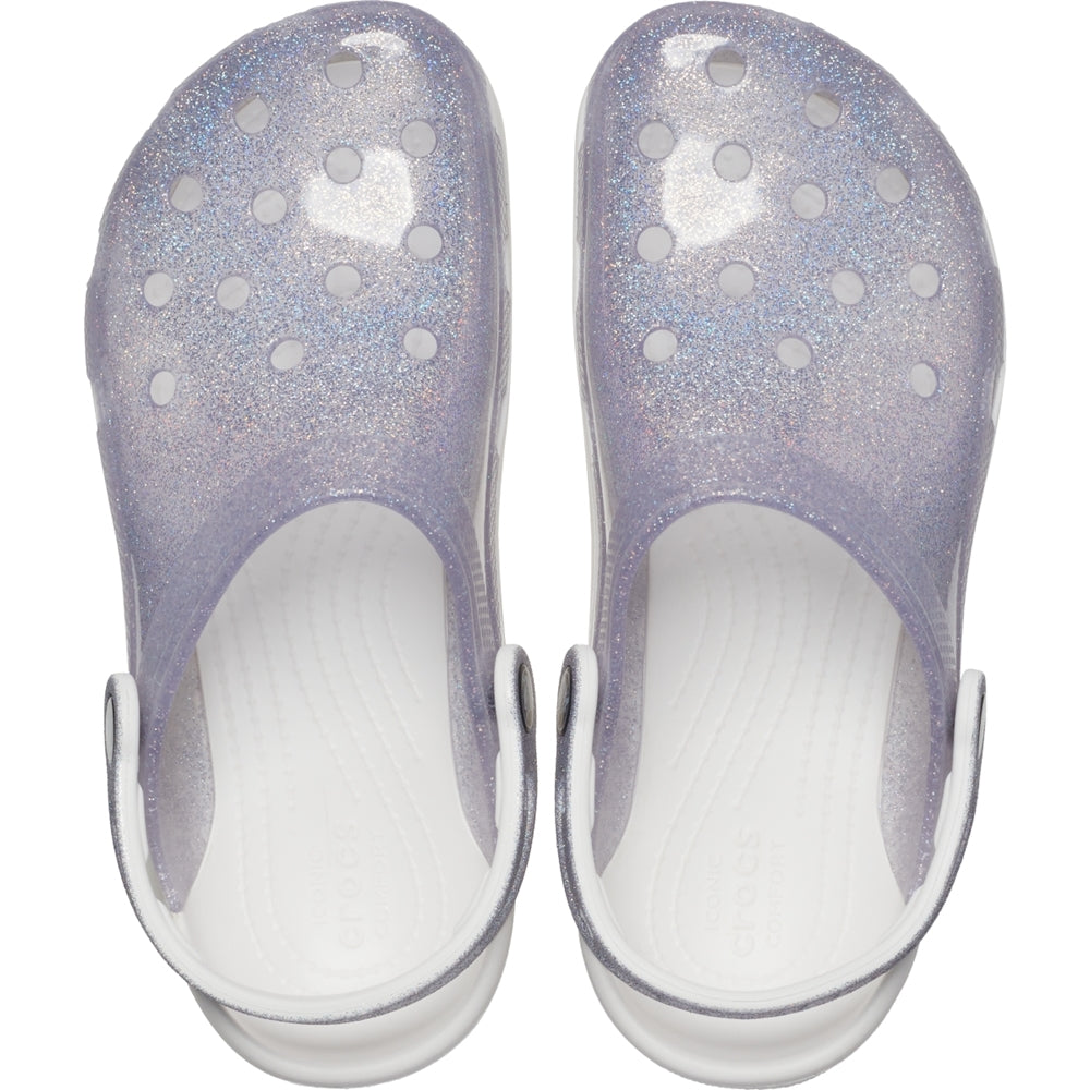 Mujer | Classic Translucent Glitter Clog