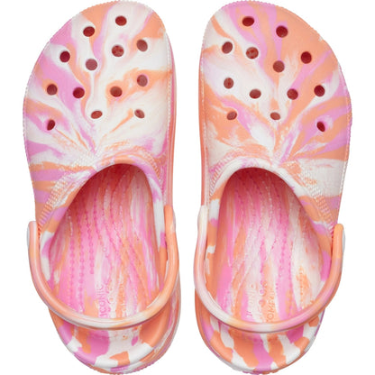 Junior | Classic Crocs Marbled Cutie Clog