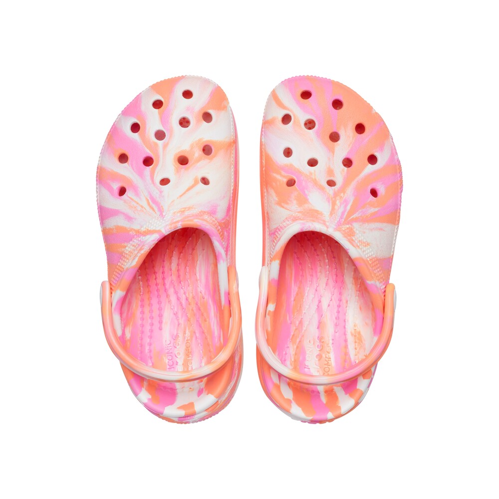 Junior | Classic Crocs Marbled Cutie Clog