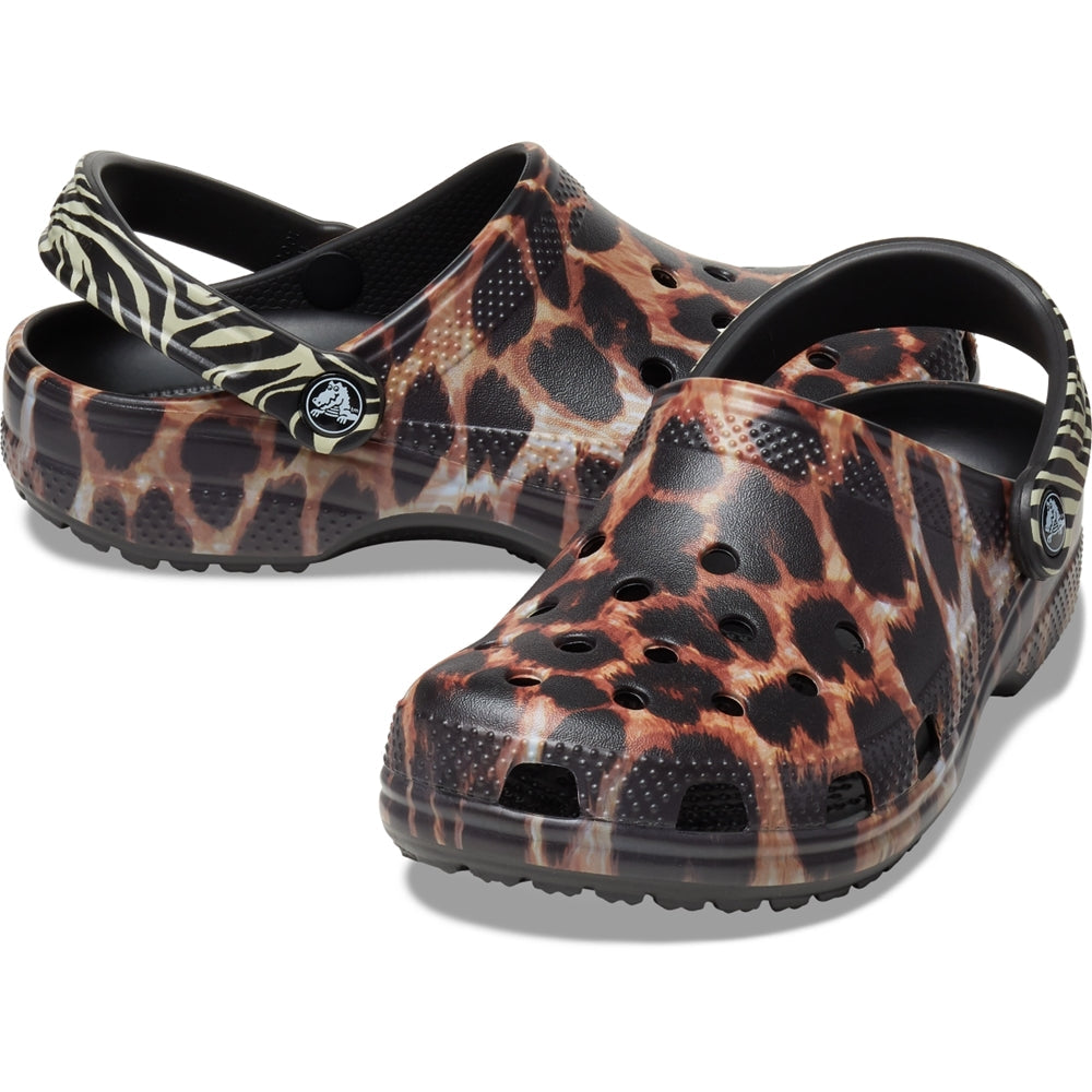 Mujer | Classic Animal Remix Clog