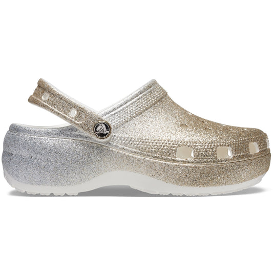 Mujer | Classic Platform Ombre Glitter Clog