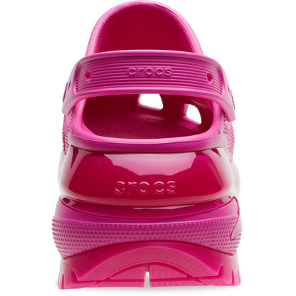 Crocs Mujer Classic Mega Crush Clog Zuecos Rosado