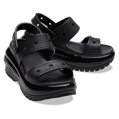 Crocs Mujer Mega Crush Sandal Sandalias Negro