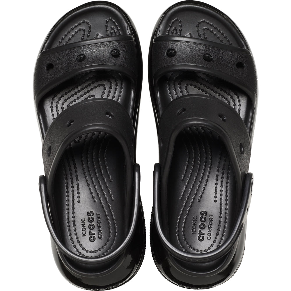 Crocs Mujer Mega Crush Sandal Sandalias Negro