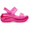 Crocs Mujer Classic Mega Crush Sandal Sandalias Rosado