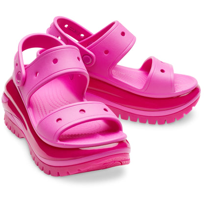 Crocs Mujer Classic Mega Crush Sandal Sandalias Rosado