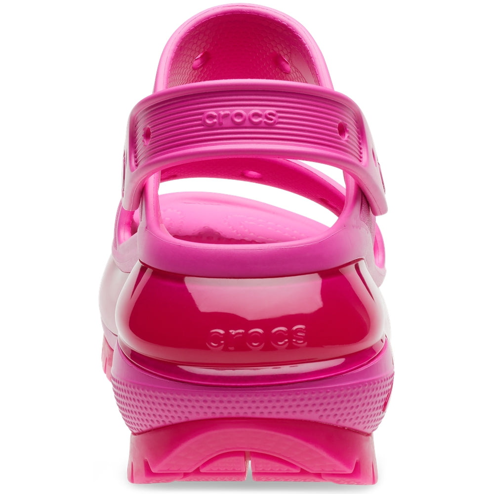 Crocs Mujer Classic Mega Crush Sandal Sandalias Rosado