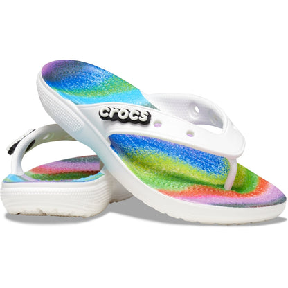 Mujer | Classic Crocs Spray Dye Flip