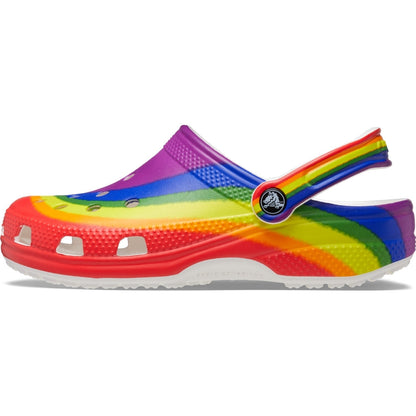 Classic Rainbow Dye Clog