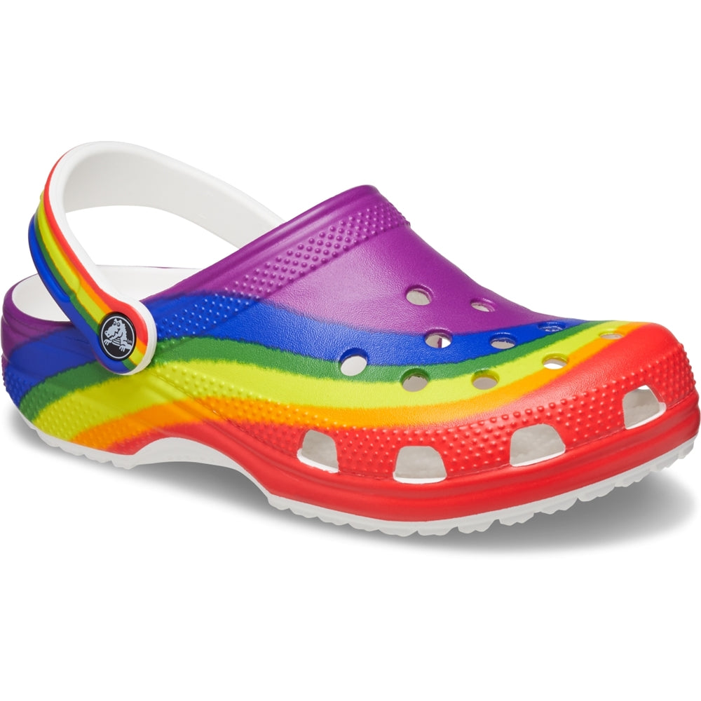 Classic Rainbow Dye Clog