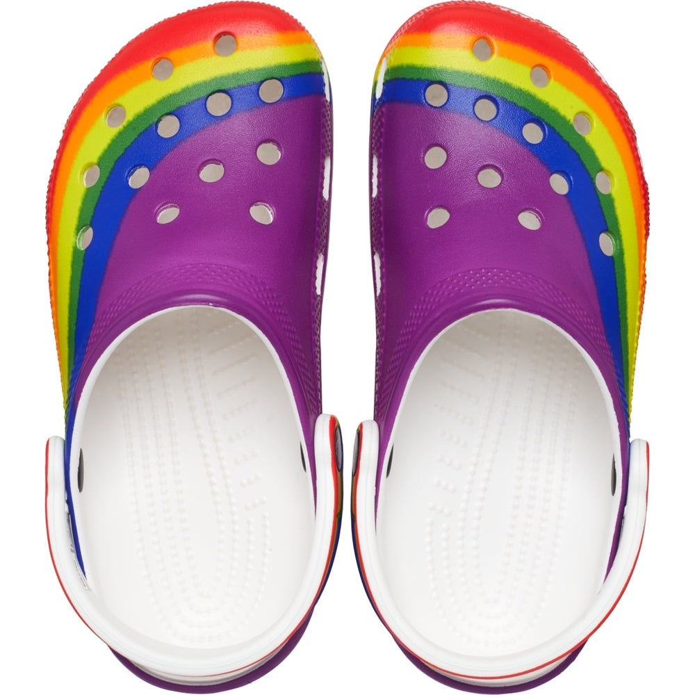 Classic Rainbow Dye Clog