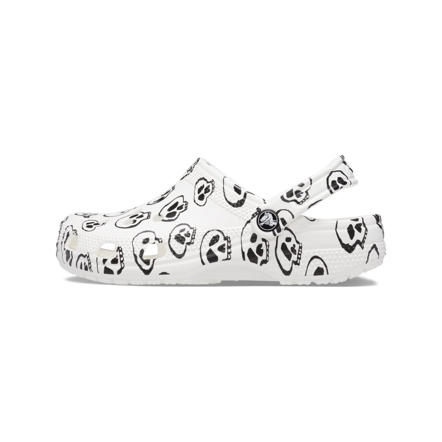 Crocs Classic Skull Print Clog