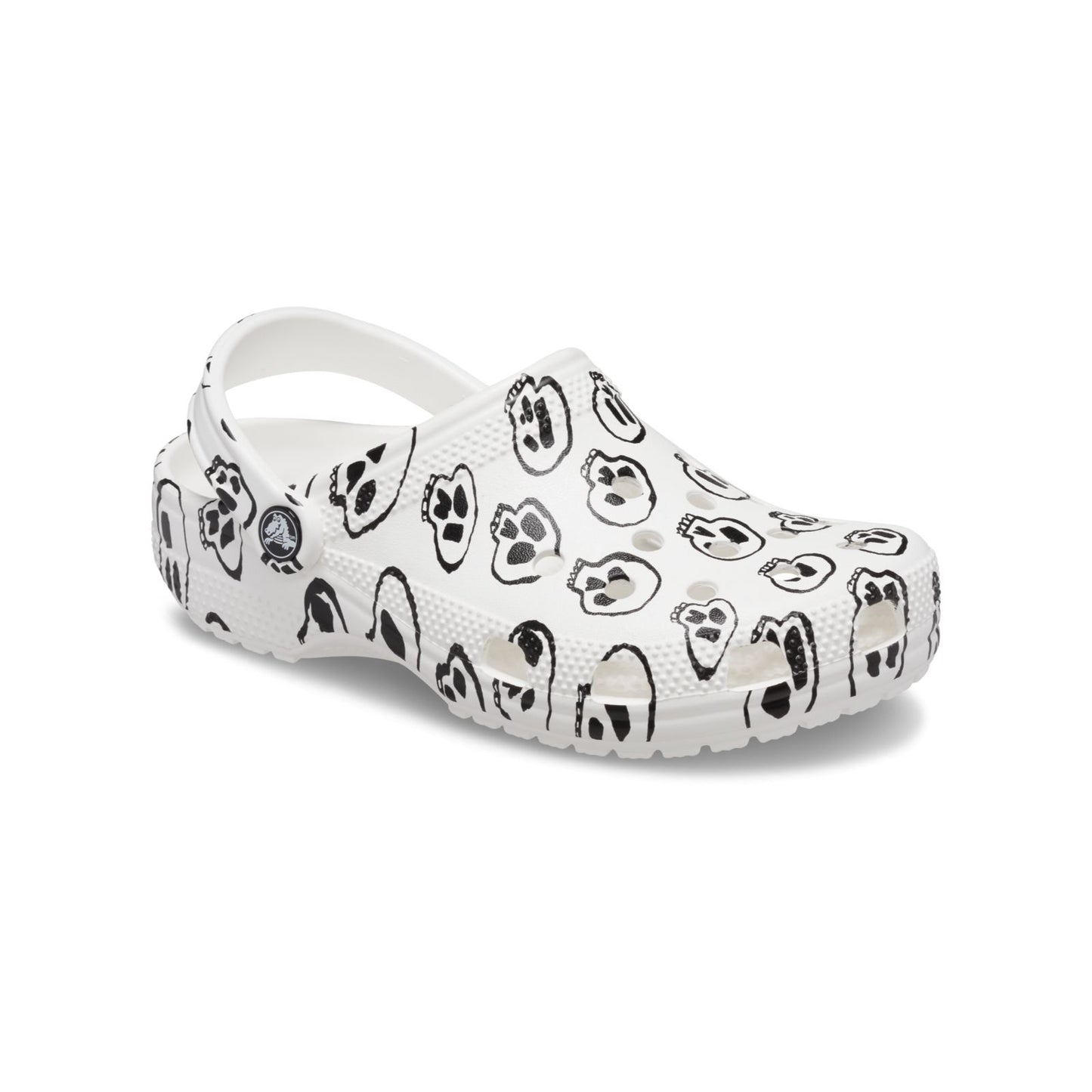 Crocs Classic Skull Print Clog