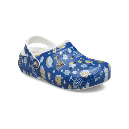 Crocs-209326-90h-m5w7 Classic Lined Hanukkah Clog Mlt M5w7 Unisex