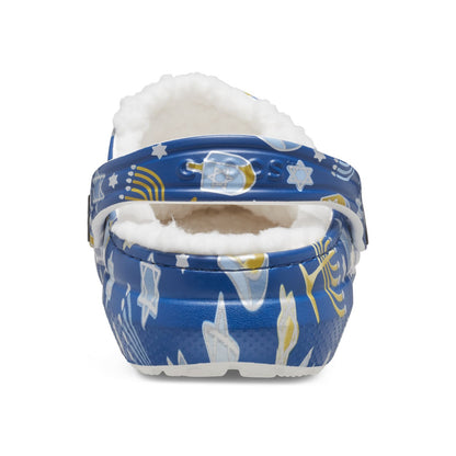Crocs-209326-90h-m5w7 Classic Lined Hanukkah Clog Mlt M5w7 Unisex