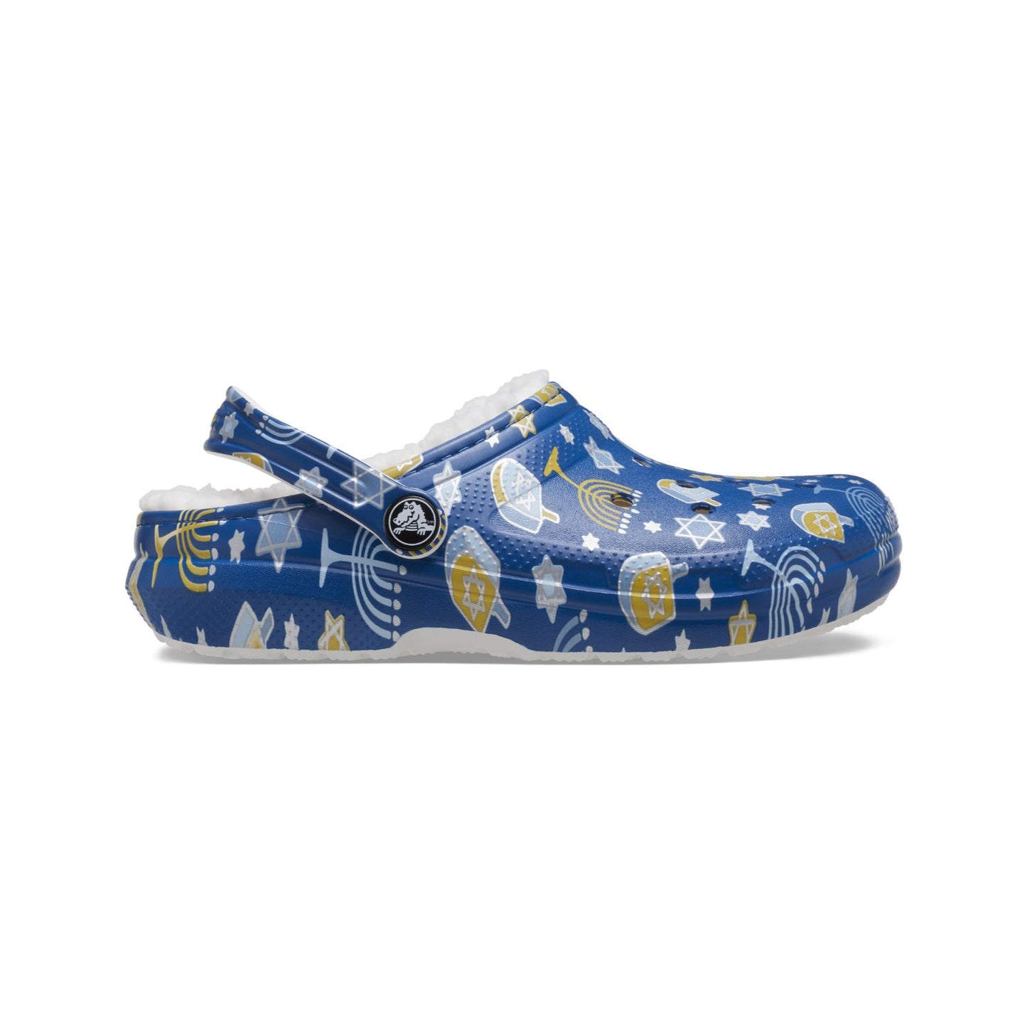 Crocs-209326-90h-m5w7 Classic Lined Hanukkah Clog Mlt M5w7 Unisex