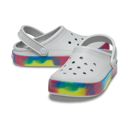 Off Court Glitter Band Clog Niños Grandes