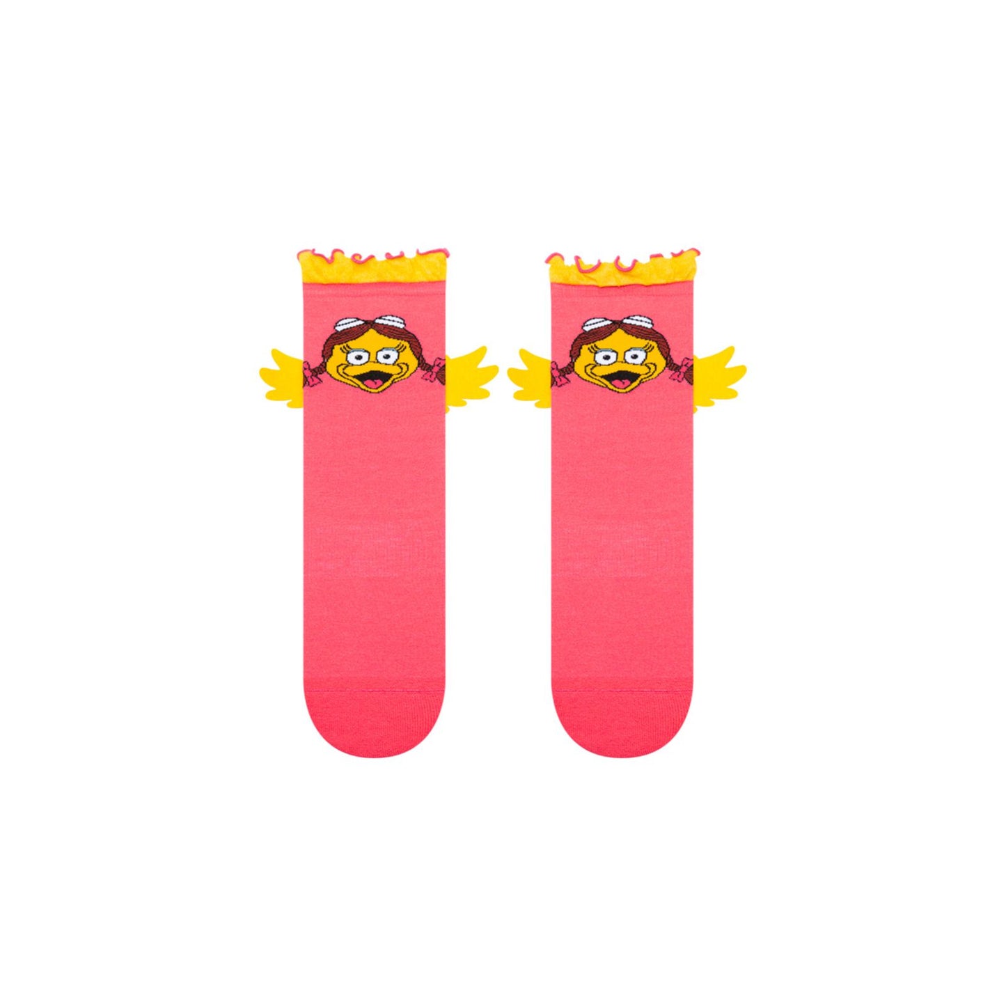 Crocs-209850-680-s-m Mcdonalds Socks Birdie Pink S-m Unisex