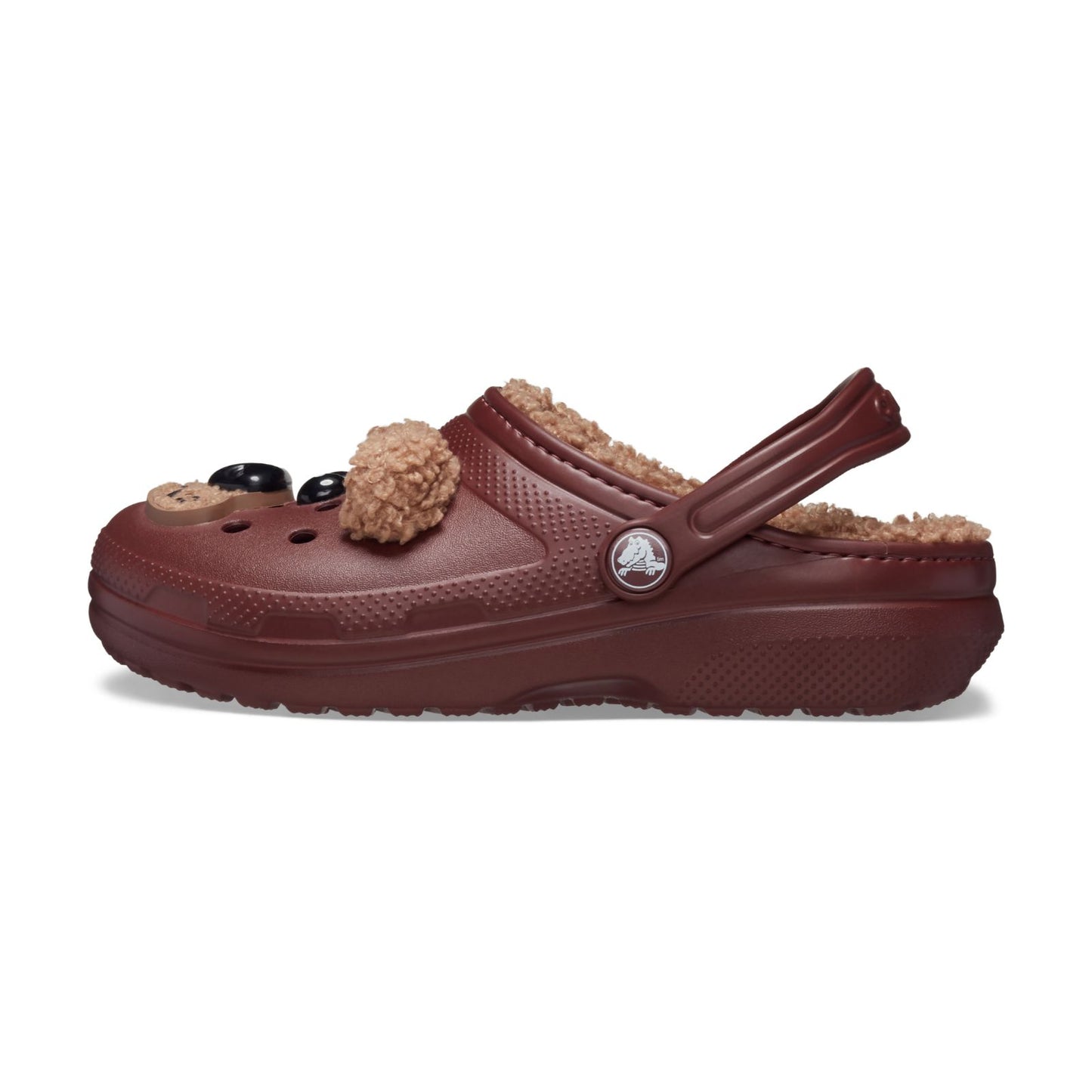 Classic Lined Iam Brown Bear Clog Kids