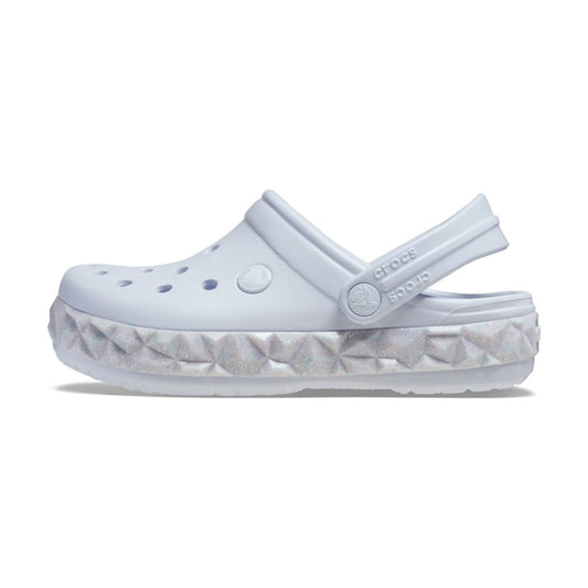 Crocband Geometric Gliter Band Clog Kids