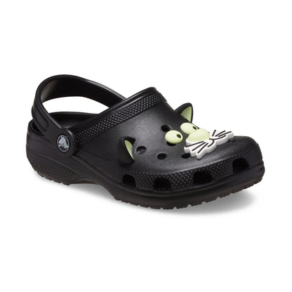 Classic Glow Black Cat Clog Junior