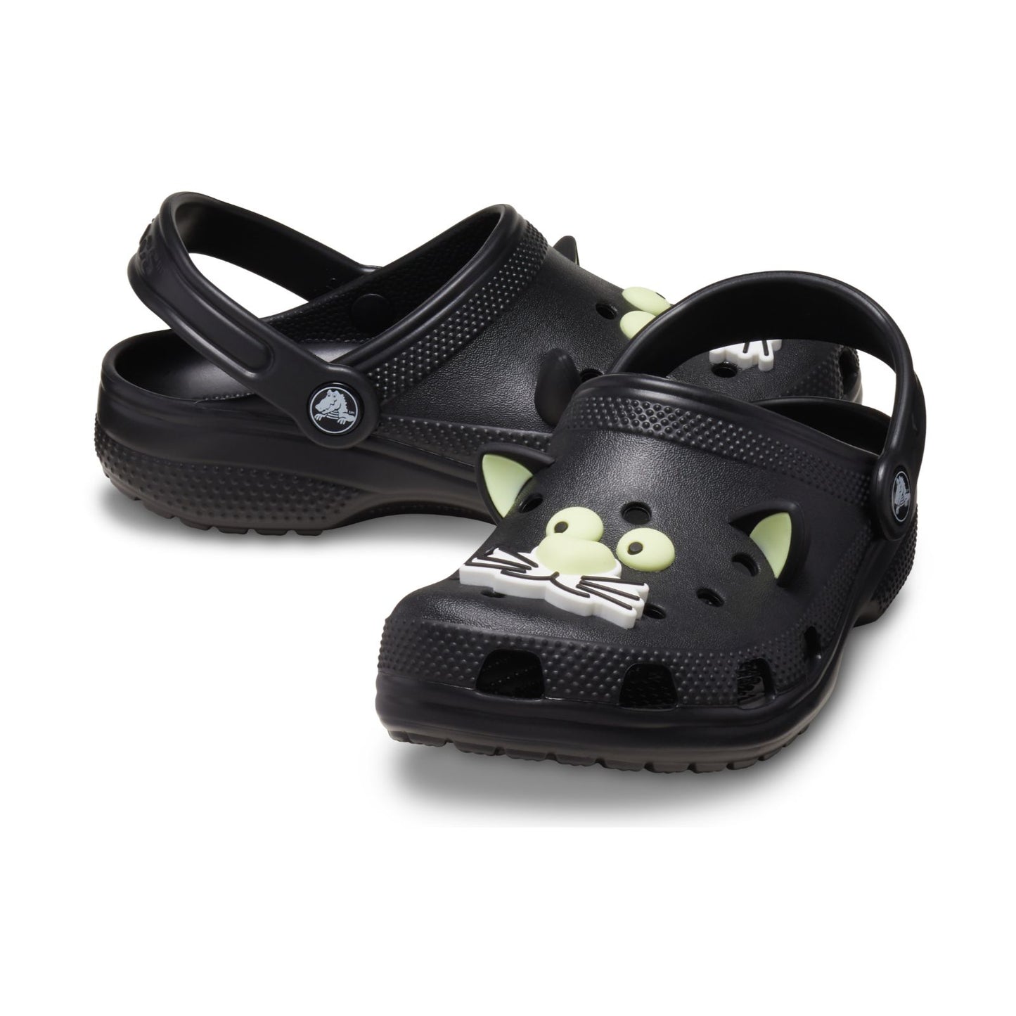 Classic Glow Black Cat Clog Junior