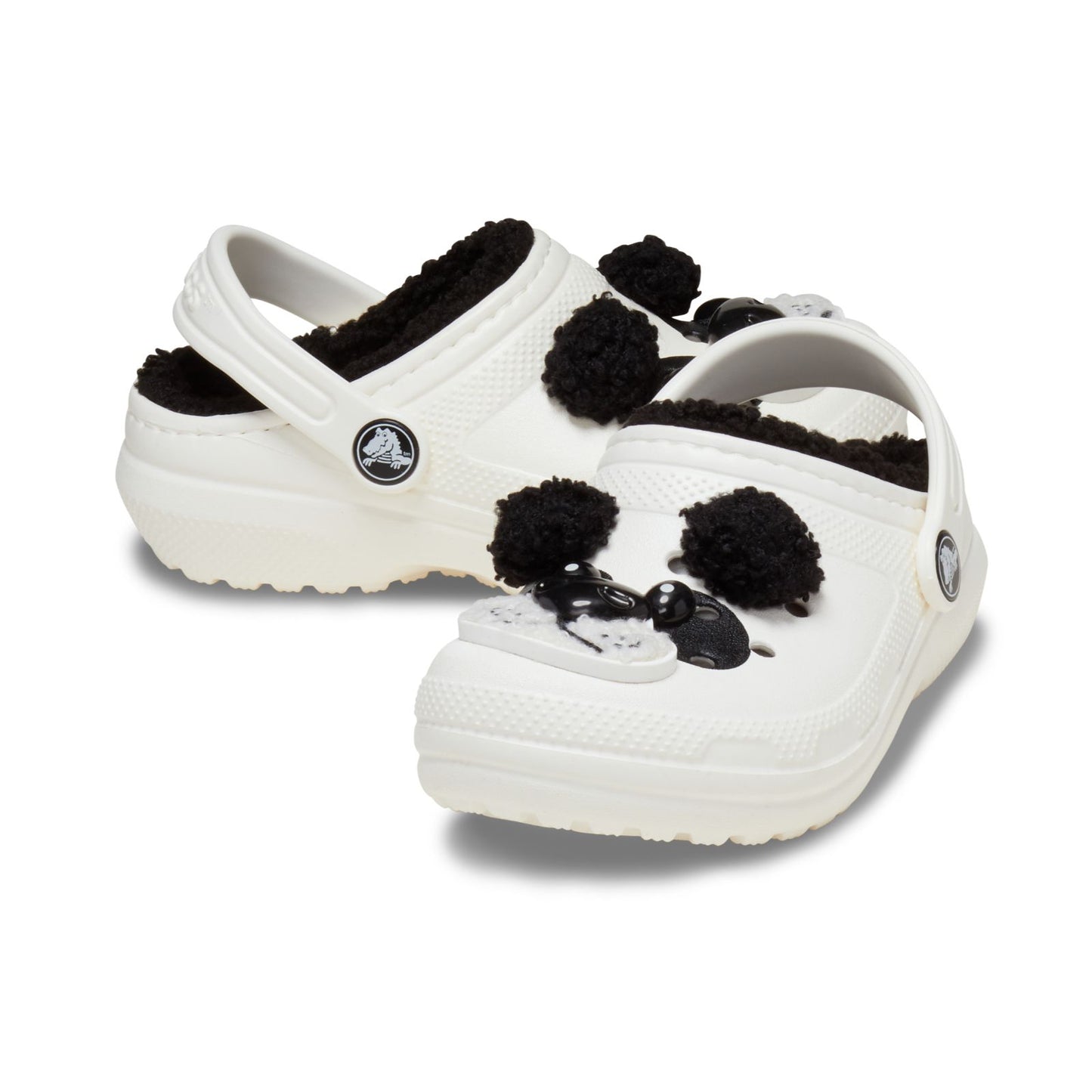 Classic Lined Iam Panda Bear Clog Kids