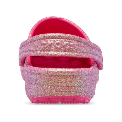Classic Iridescent Glitter Clog Niños Pequeños