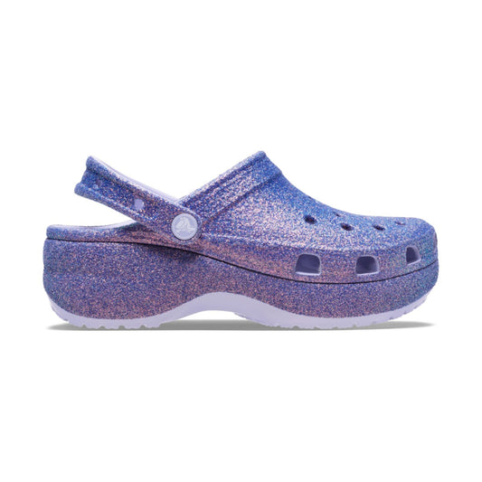 Platform Irid Glitter Clog