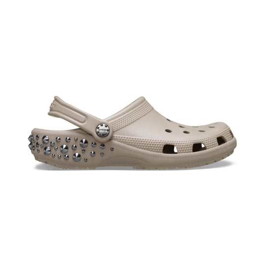 Classic Studded Clog Taupe Women