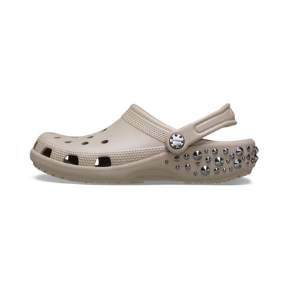 Classic Studded Clog Taupe Women
