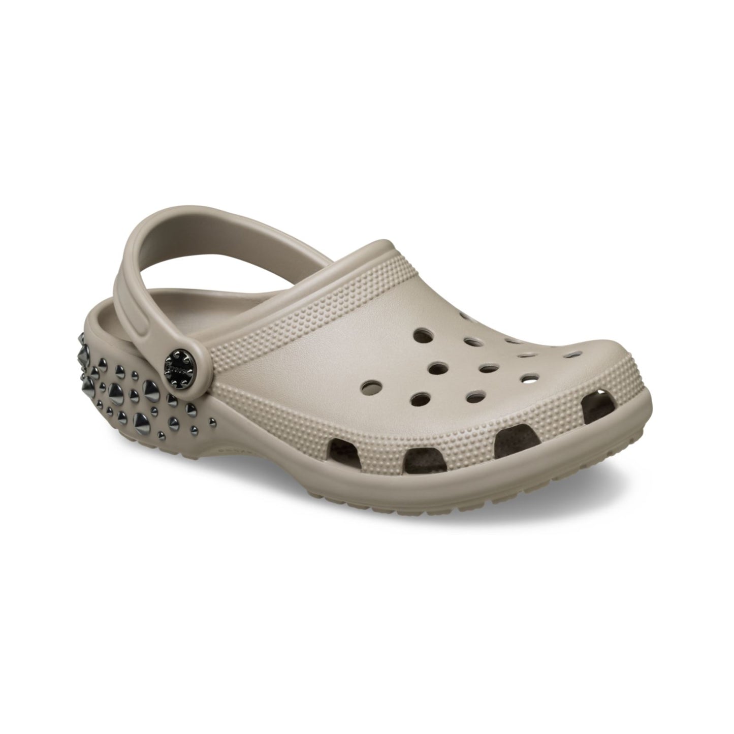 Classic Studded Clog Taupe Women
