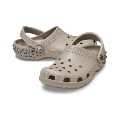 Classic Studded Clog Taupe Women