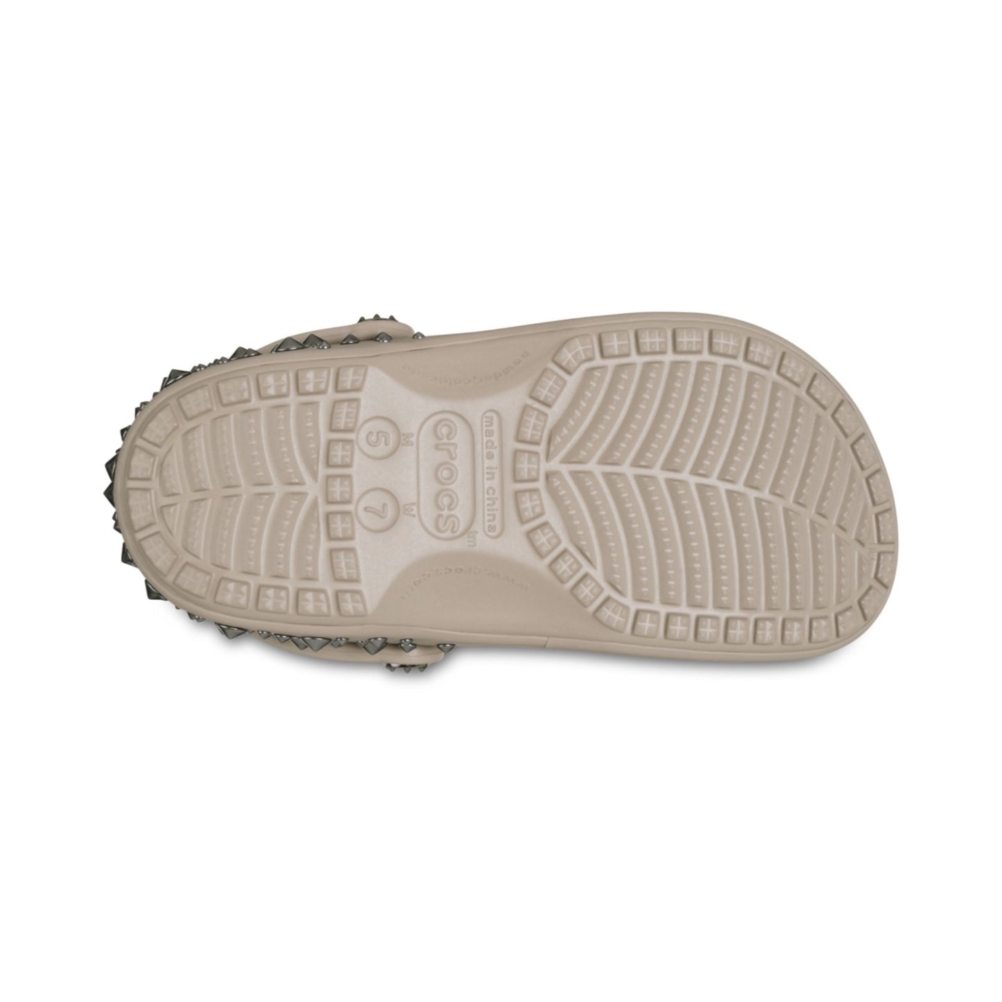 Classic Studded Clog Taupe Women